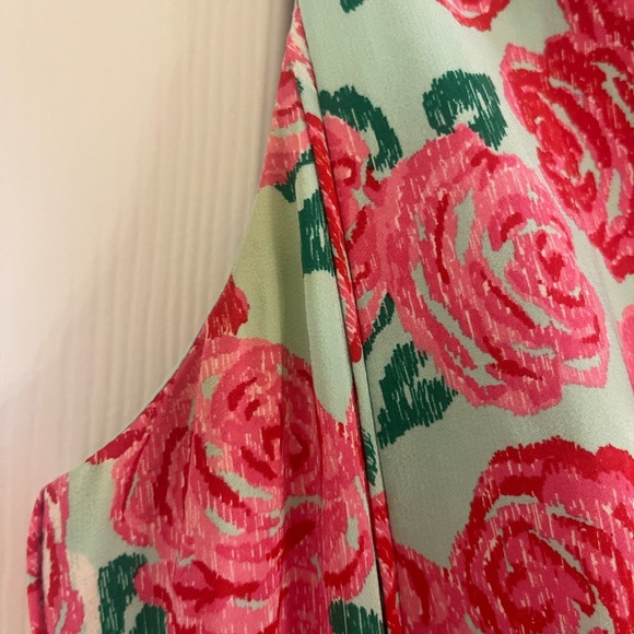 'Run for the Roses' Silk Fit & Flare Dress vinyard vines - Picture 2 of 4